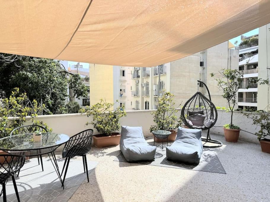 Amazing 3Bdr Apt With Unique Roof Garden In Plaka Athens Luaran gambar