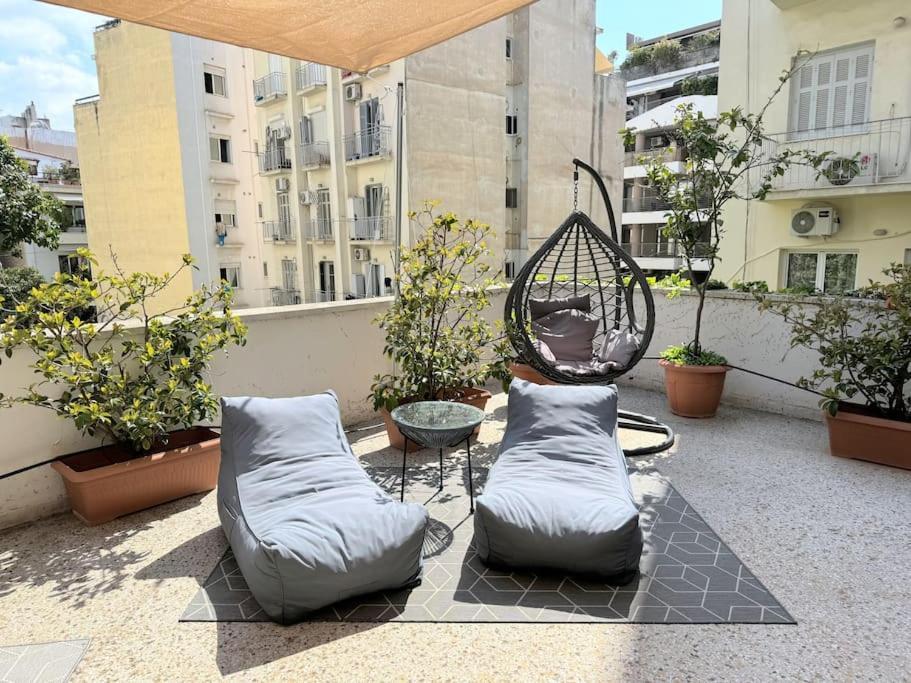 Amazing 3Bdr Apt With Unique Roof Garden In Plaka Athens Luaran gambar