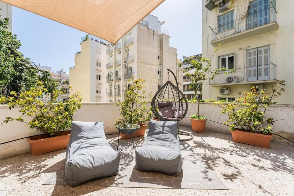 Amazing 3Bdr Apt With Unique Roof Garden In Plaka Athens Luaran gambar