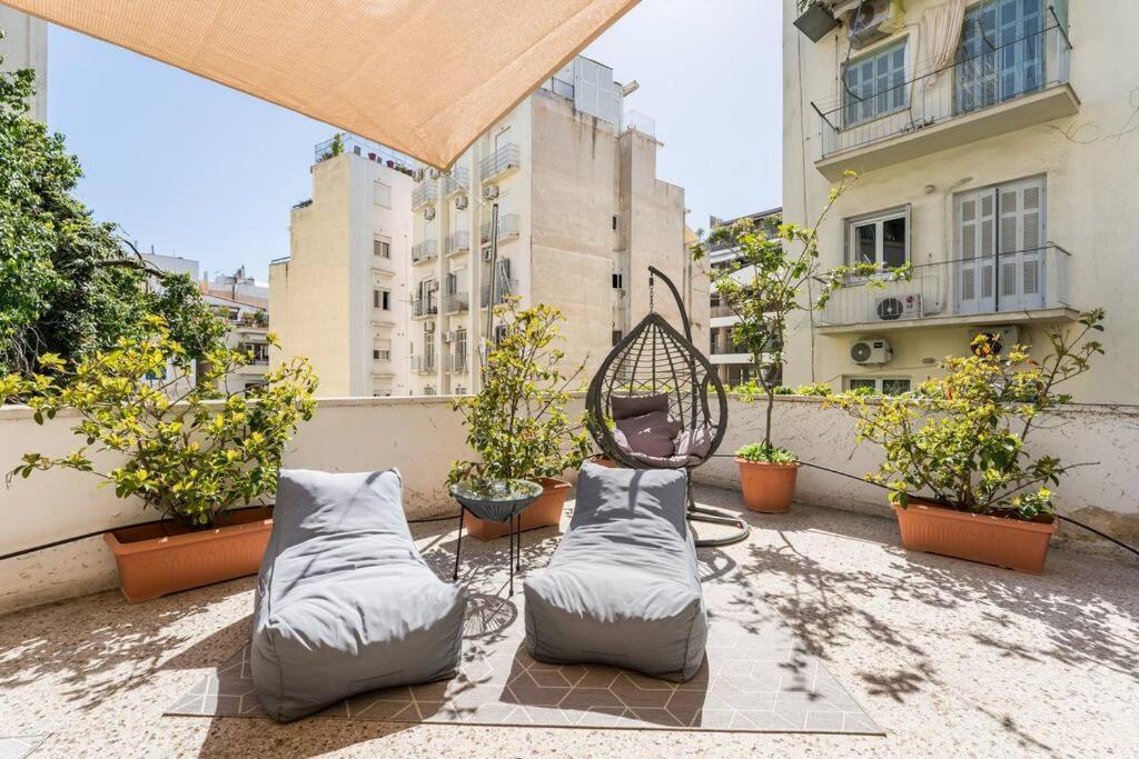 Amazing 3Bdr Apt With Unique Roof Garden In Plaka Athens Luaran gambar